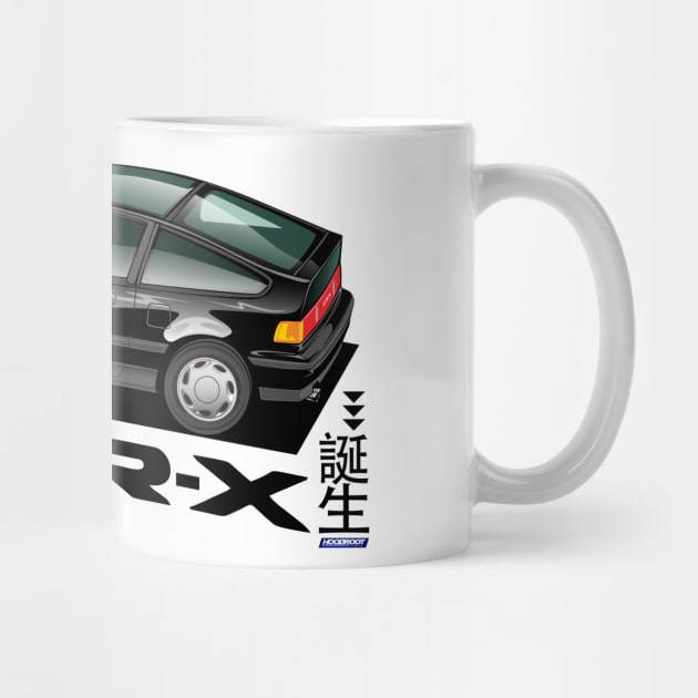 New CRX CIVIC ARTWORK by hoodroot